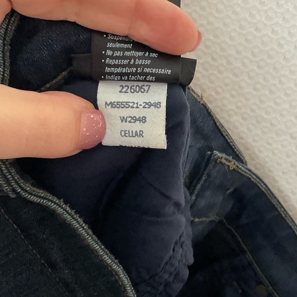 PAIGE Federal “Cellar” Dark Blue Luxury Jeans Mens 34 x 31 NWOT Straight Leg - Picture 5 of 7